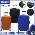 Thickened High Stretch Suitcase Dust-proof Luggage Protector Travel Case Cover - Blue-20inches