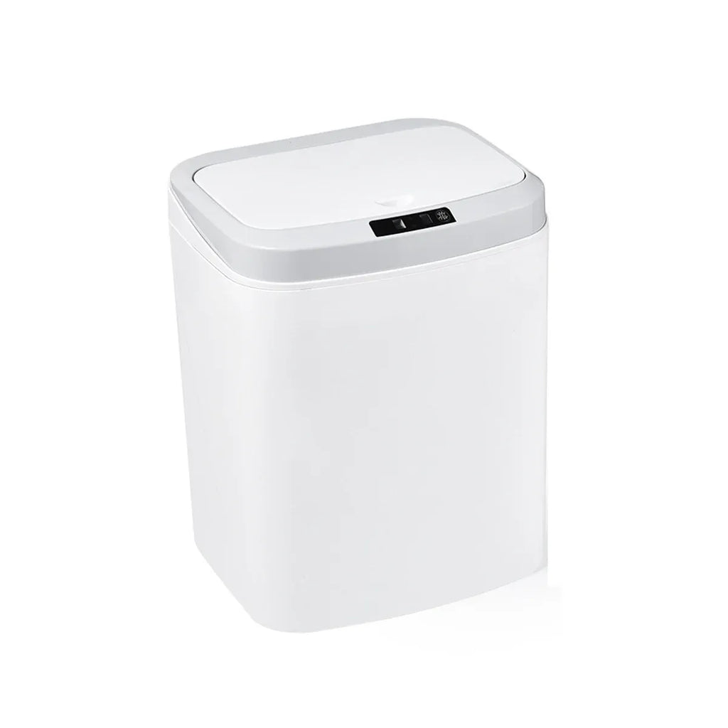 16L Touchless Sensor Bin – White
