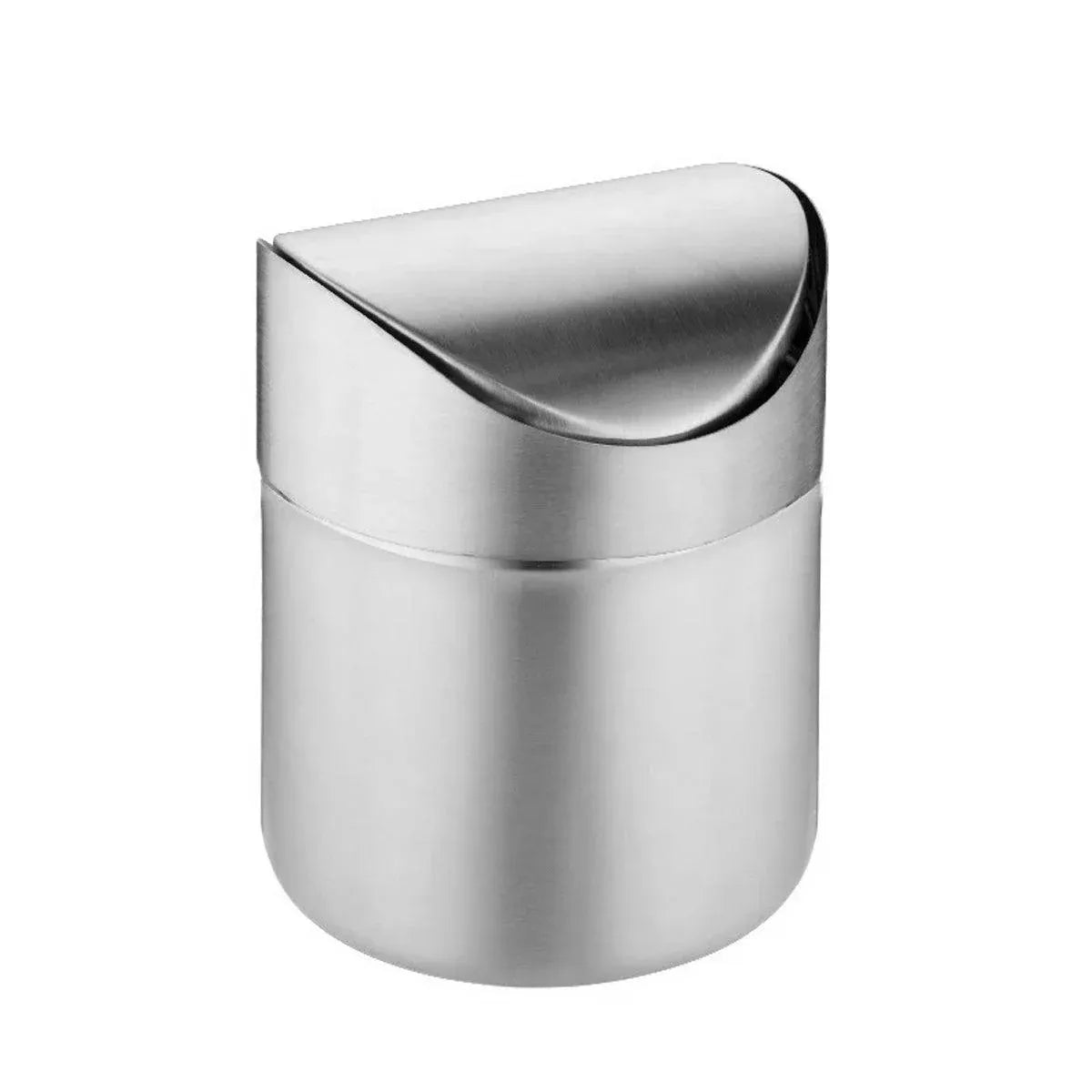 Mini Stainless Steel Desktop Waste Bin