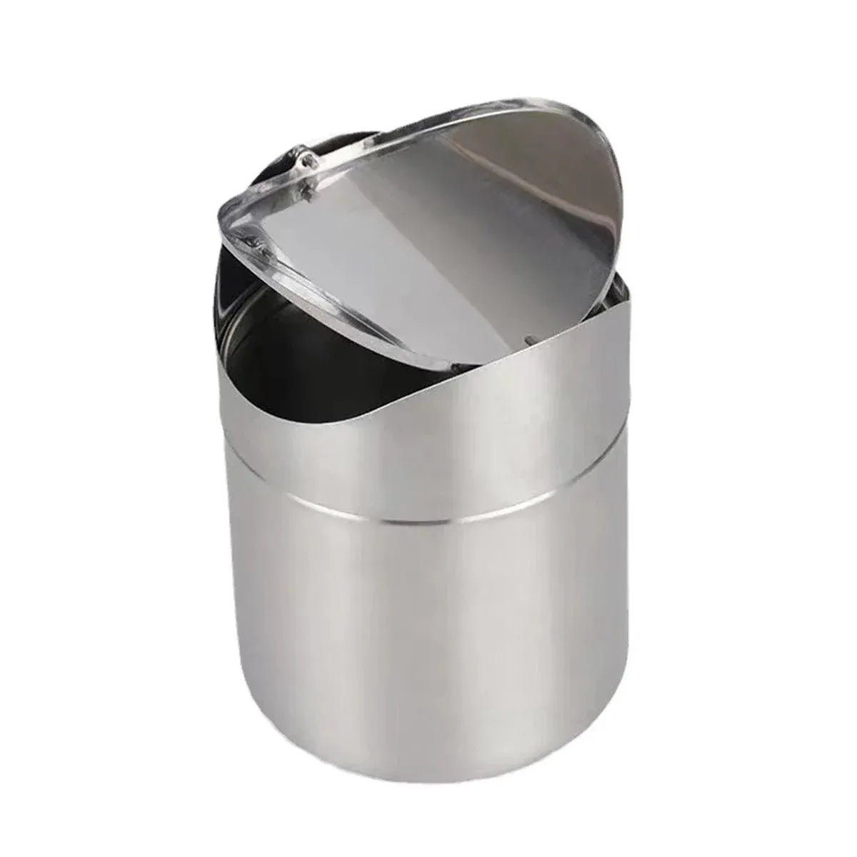 Mini Stainless Steel Desktop Waste Bin
