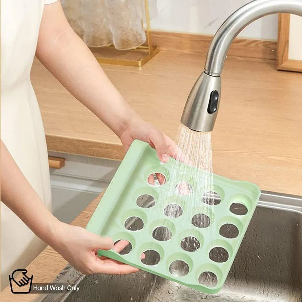 Double-Layer Green Egg Storage Drawer for Fridge
