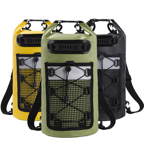 30L Roll-Top Outdoor Dry Bag – Yellow