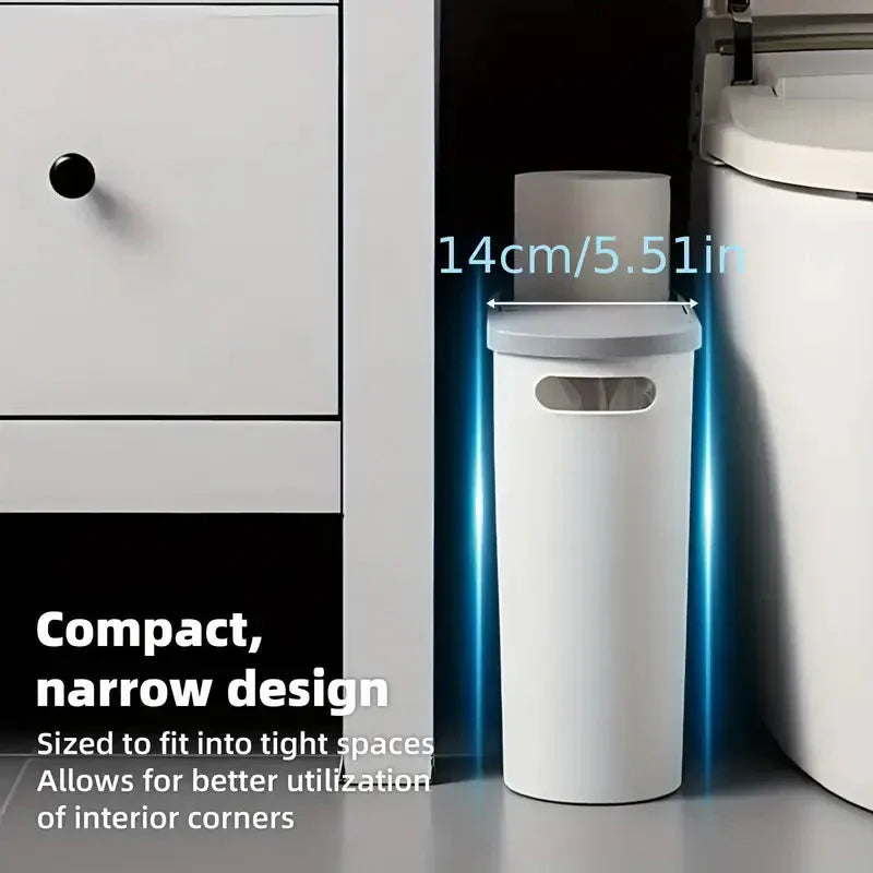 Flip-Lid Household Waste Bin
