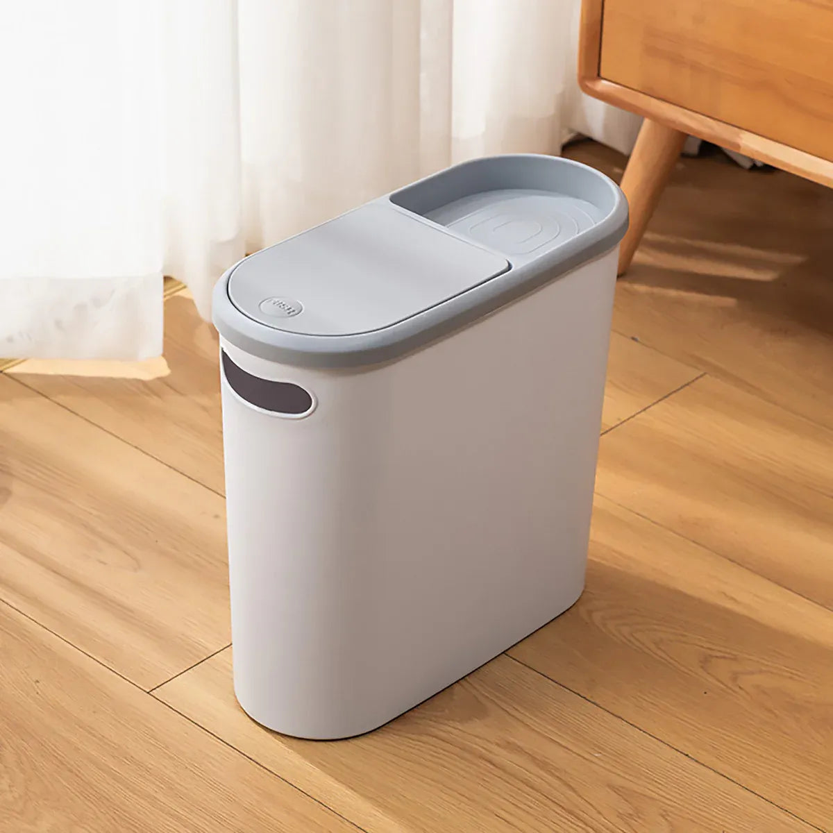 Flip-Lid Household Waste Bin