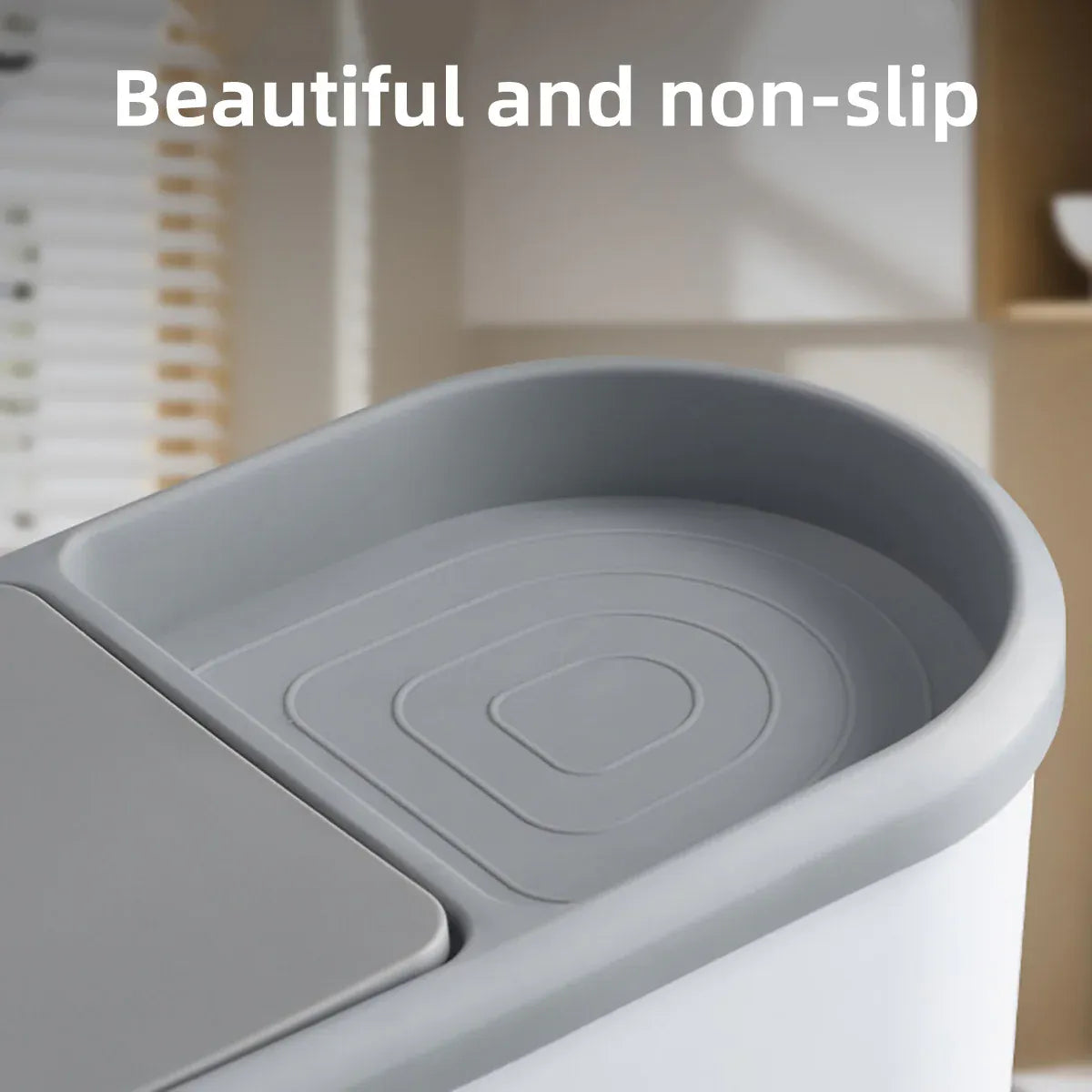 Flip-Lid Household Waste Bin
