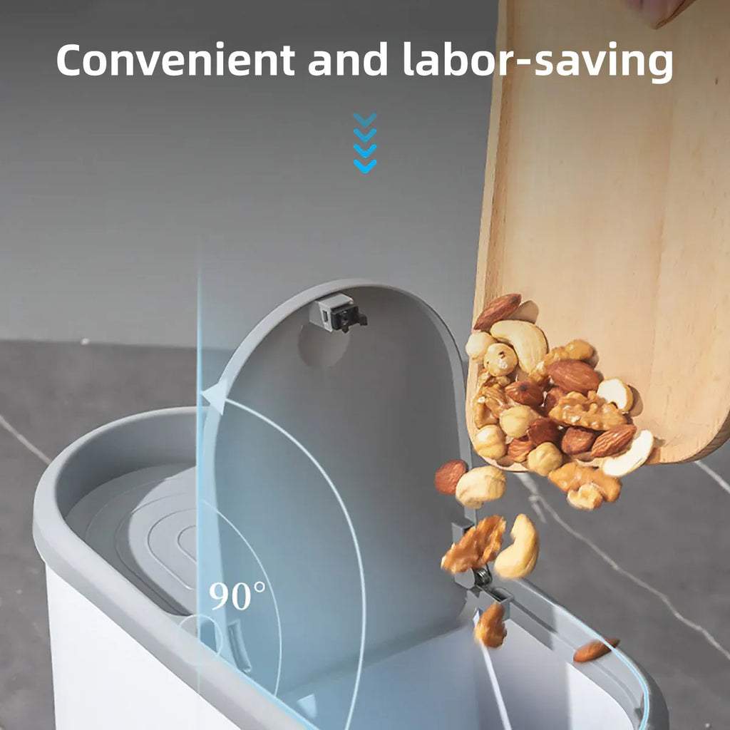 Flip-Lid Household Waste Bin