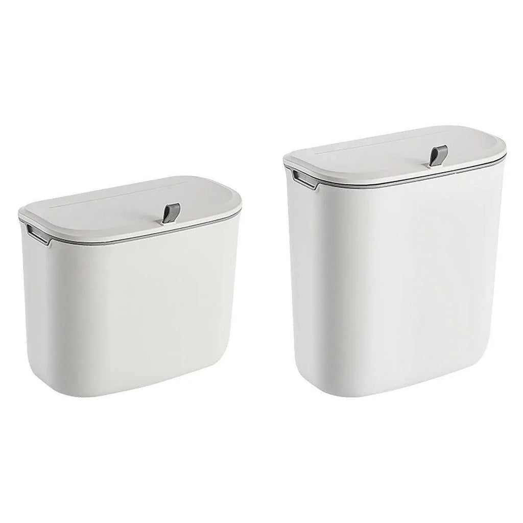 7L Wall-Mounted Sliding-Lid Waste Bin