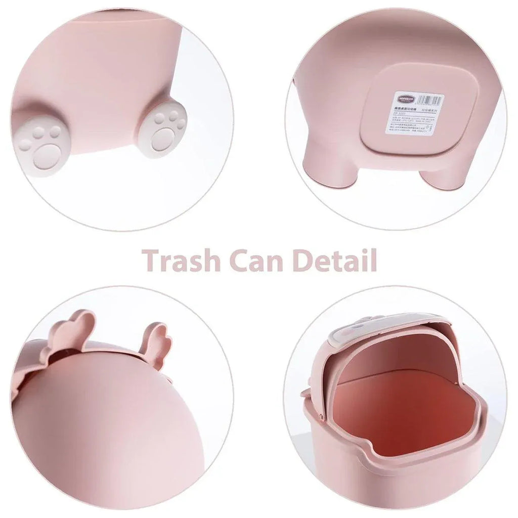 Mini Monster Desktop Bin – Light Blue