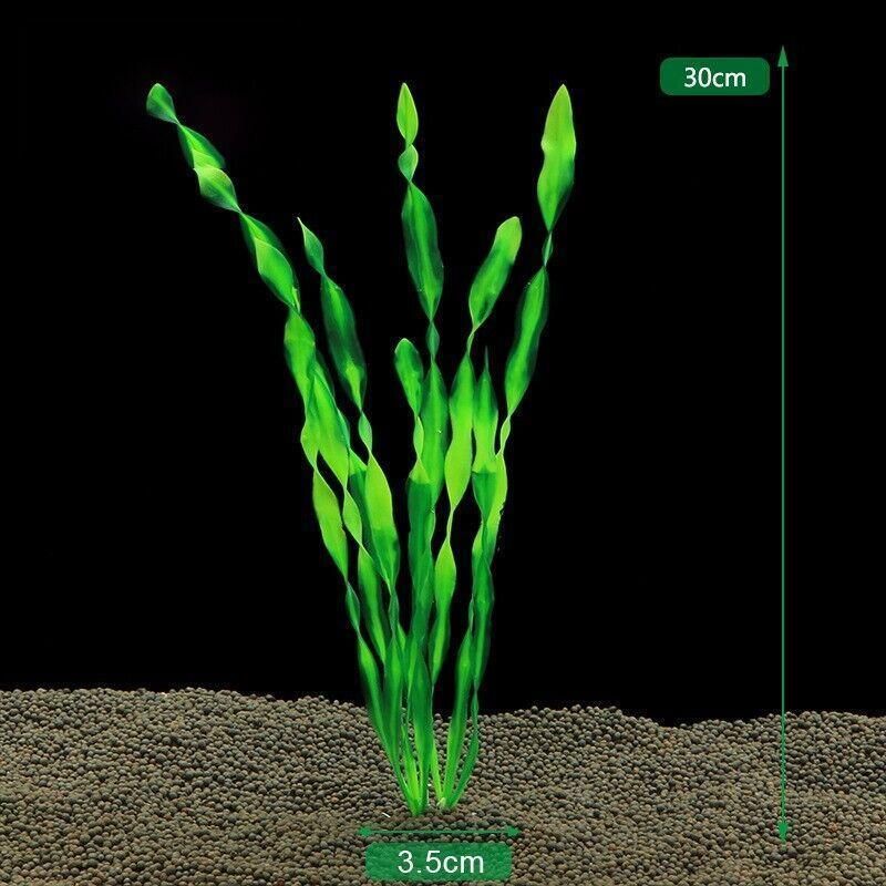 10-Pack Simulated Water Grass for Aquarium – Artificial Aquatic Plants