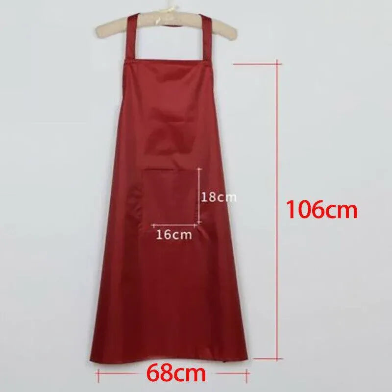 PVC Protective Work Apron – Red