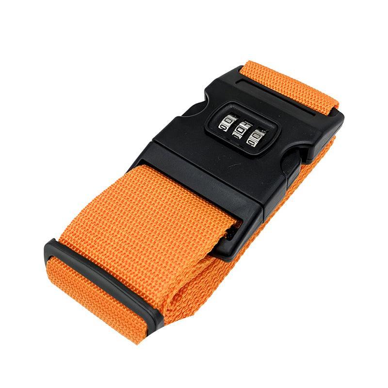 Luggage Strap Code Password Travel Suitcase Secure Lock Safe Nylon Packing Belt - Green