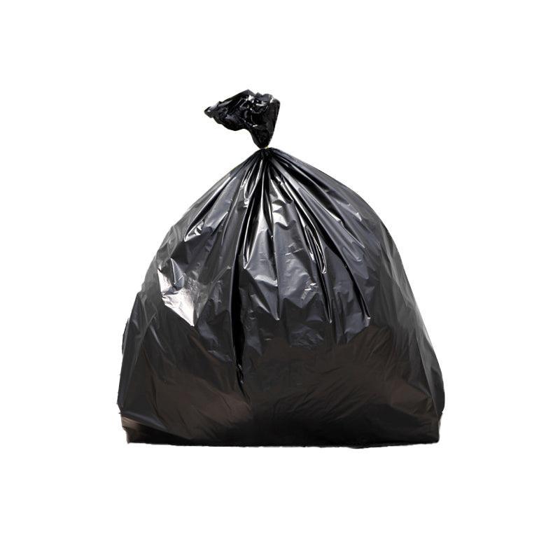 100-Pack Large Black Bin Bags – 120 × 130cm