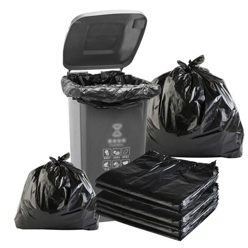 100-Pack Large Black Bin Bags – 120 × 130cm