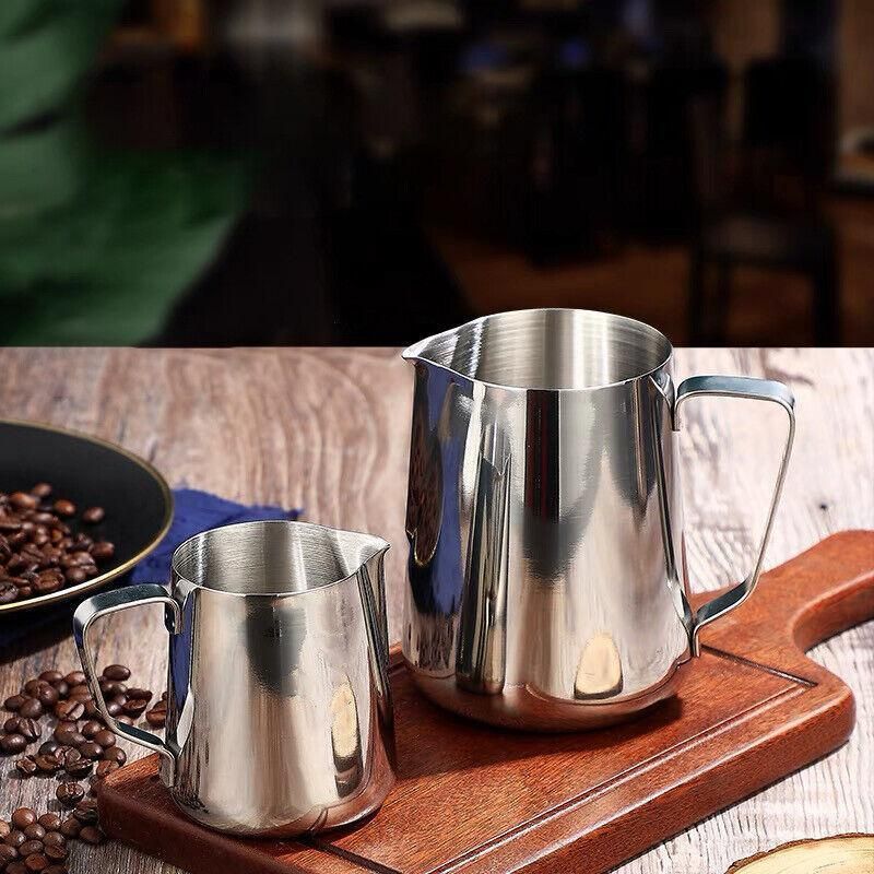 150-1000Ml Stainless Steel Milk Coffee Jug Latte Espresso Frothing Scale Pitcher - 350ML