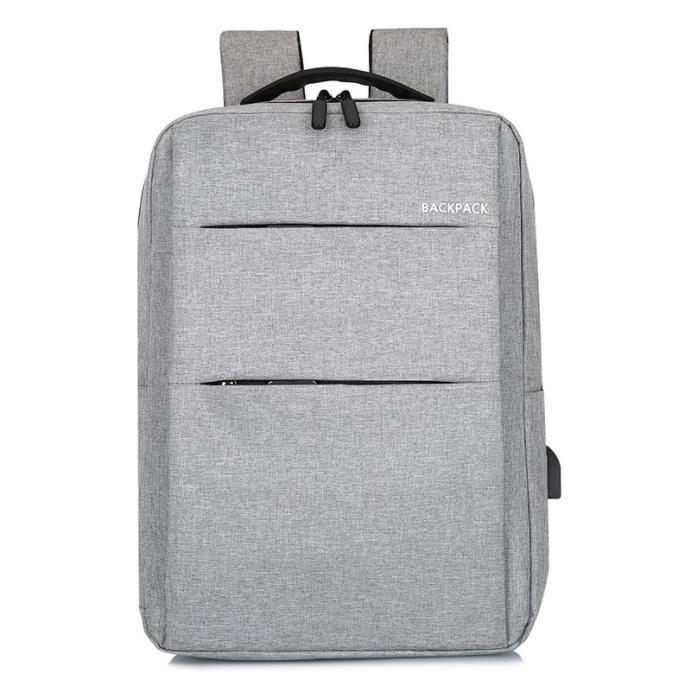 Waterproof Laptop Backpack Bag for Men Women School Travel Business Use - Blue 1 Zipper