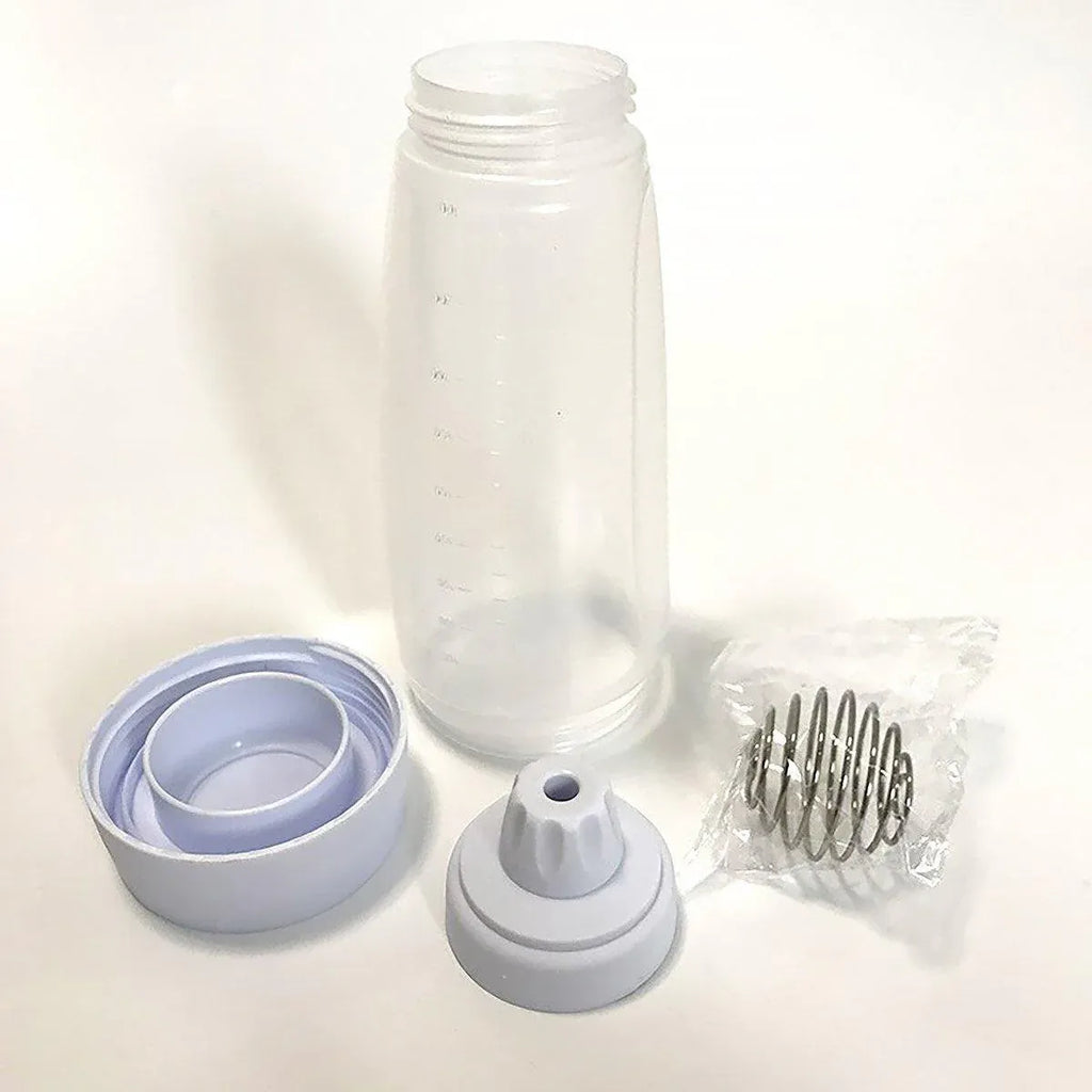 1000ml Hand Crank Batter Dispenser Mixing Jug with Scale for Muffins Pancakes