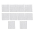 10pcs Stainless Steel Wire Mesh for Water Plants Fish Tank Aquarium Decoration - 8x8cm
