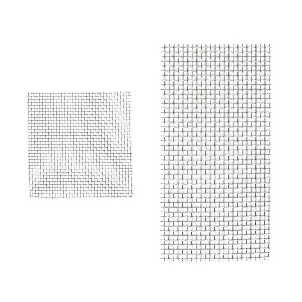 10pcs Stainless Steel Wire Mesh for Water Plants Fish Tank Aquarium Decoration - 8x8cm