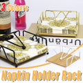 Steel Napkin Holder – Gold