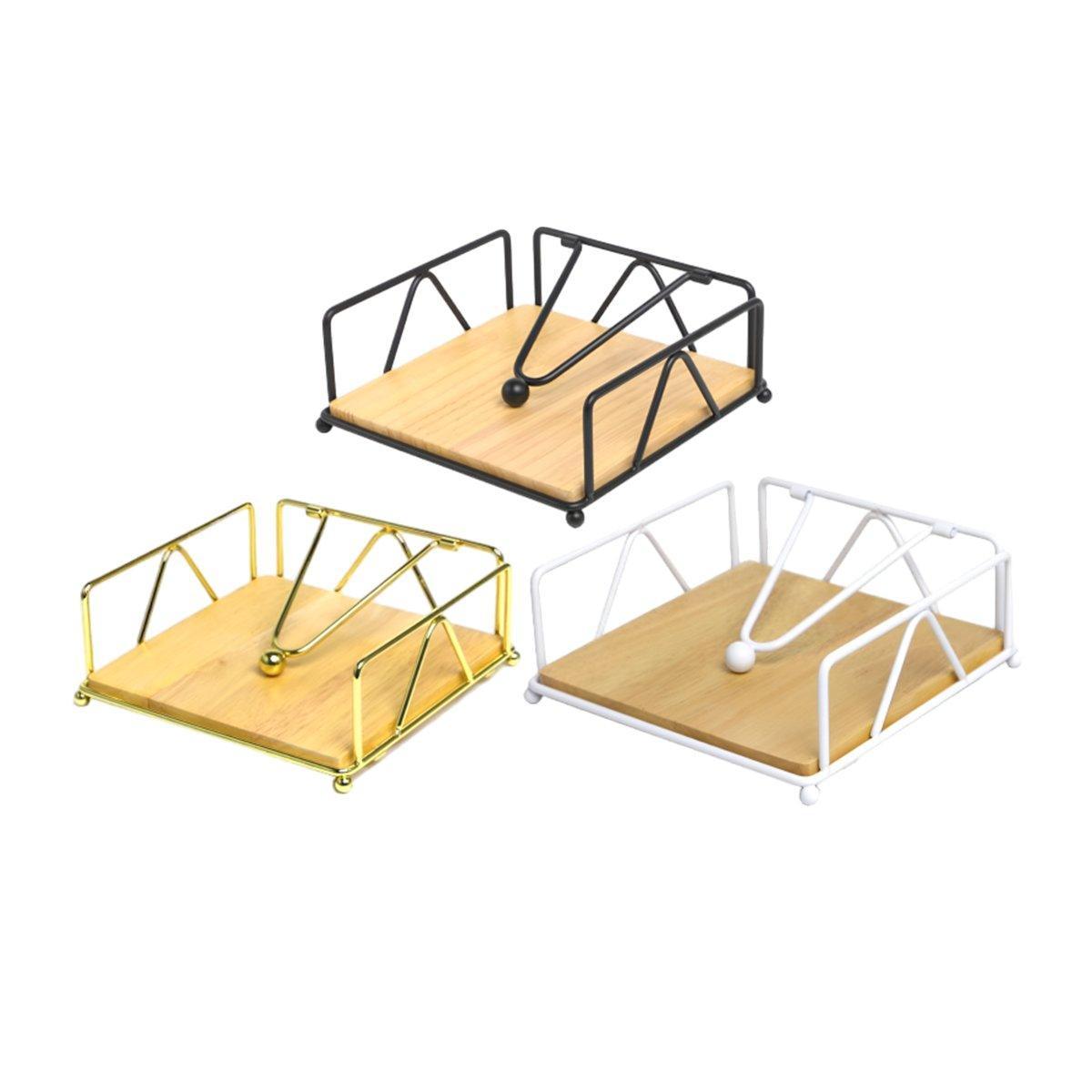 Steel Napkin Holder – Gold
