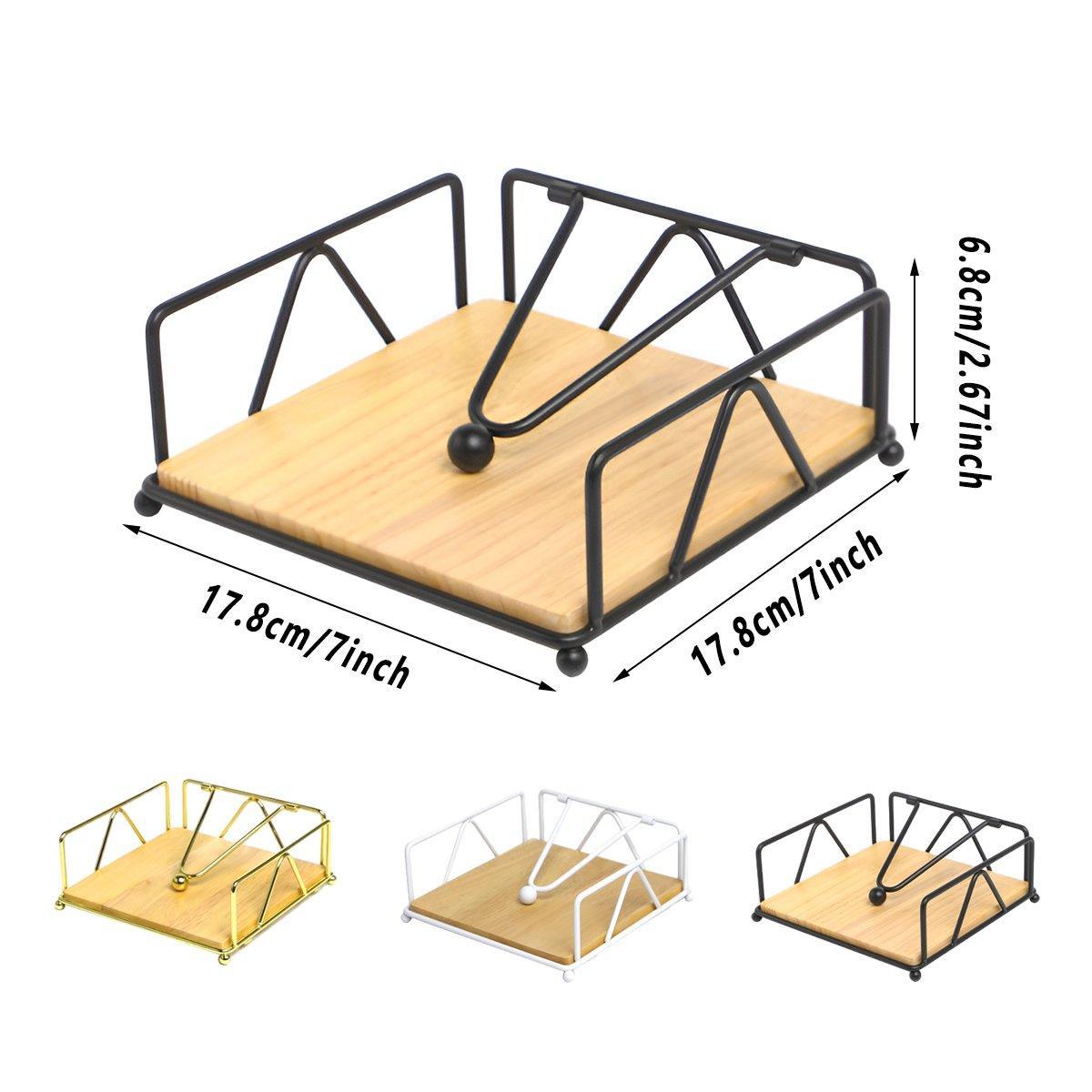 Steel Napkin Holder – Gold