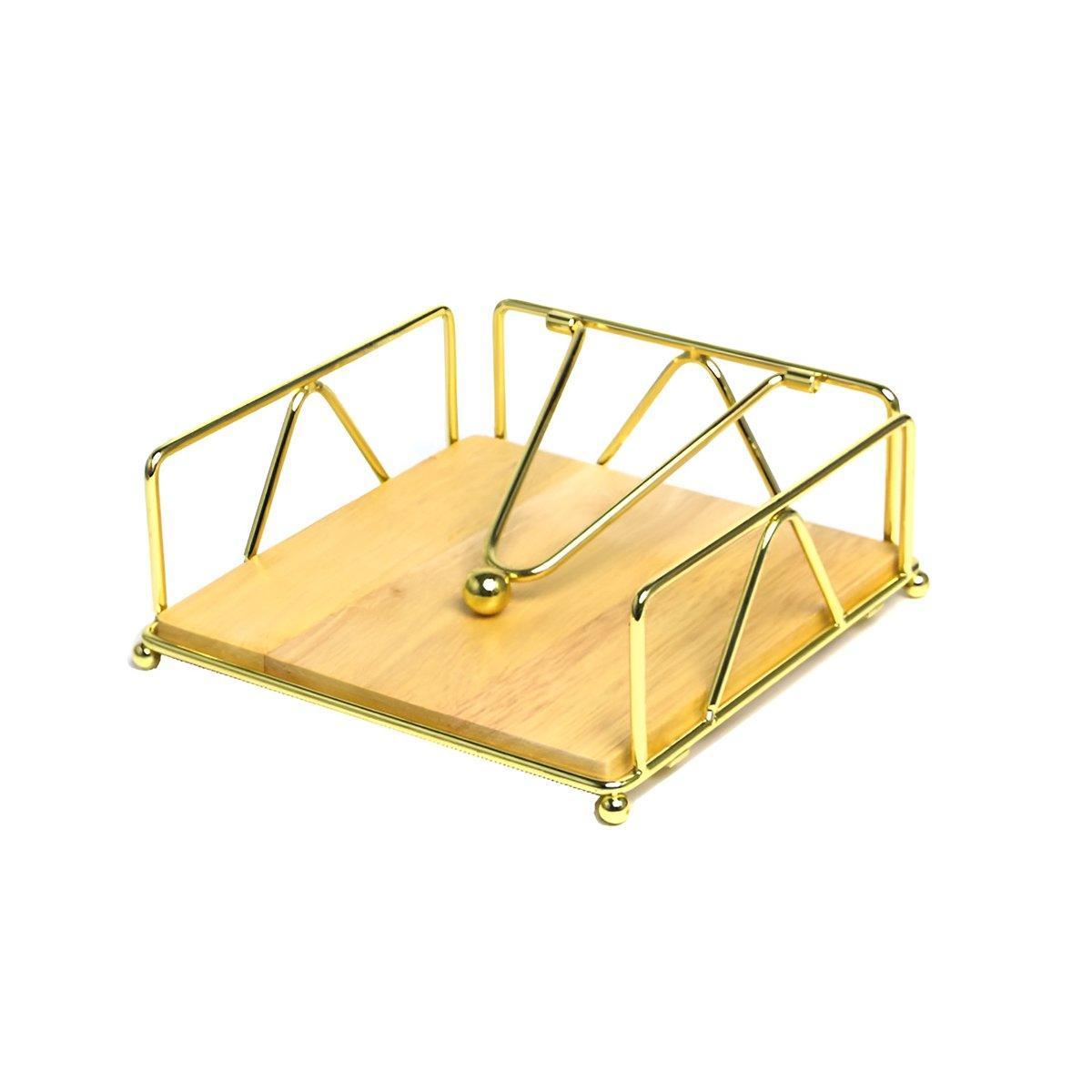 Steel Napkin Holder – Gold