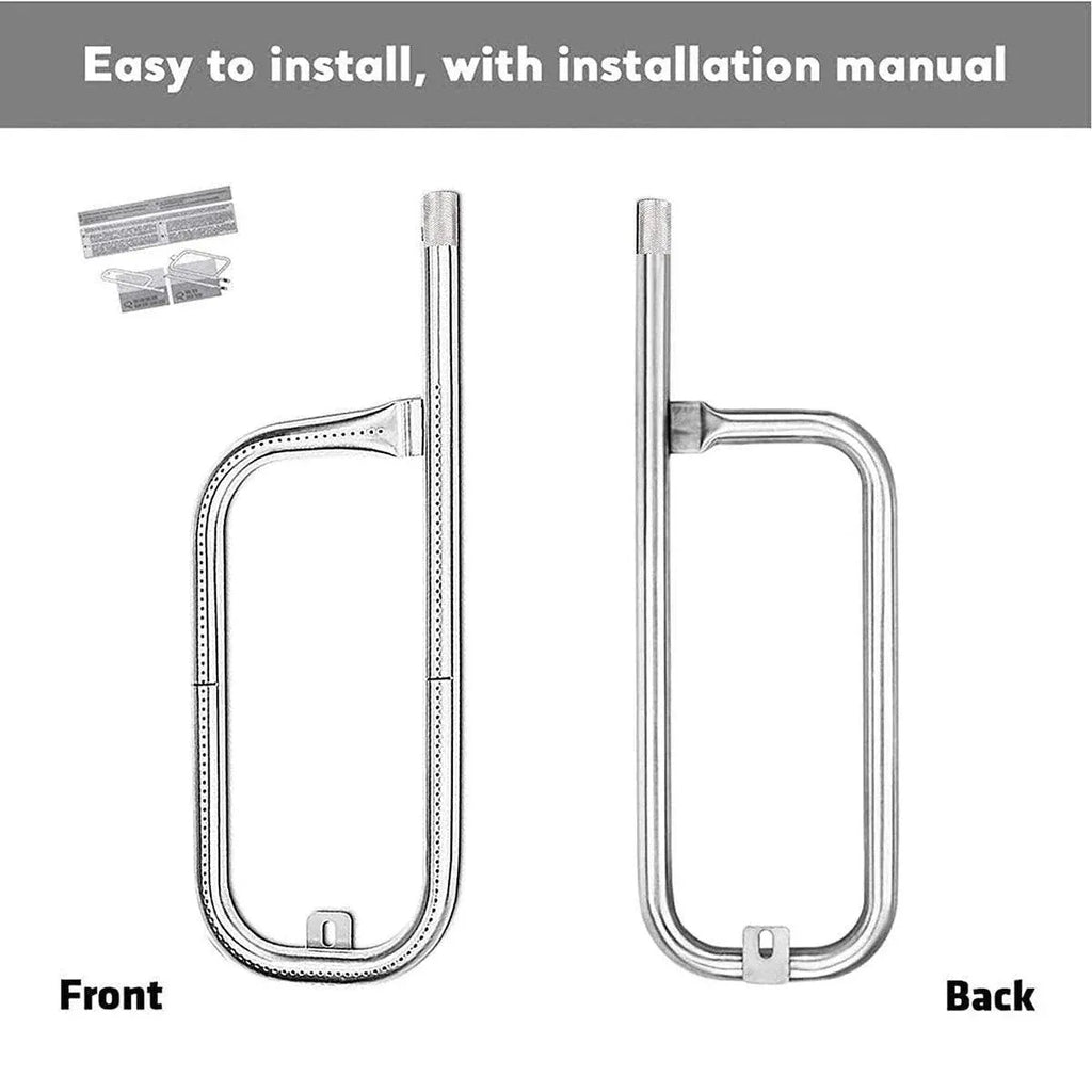 For Weber Q200 Q220 Q2000 Q2200 Stainless Steel Grill Burner Tube With Screw
