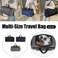 Large Capacity Waterproof Travel Luggage Bag Lightweight Foldable Handbag - Small-Black