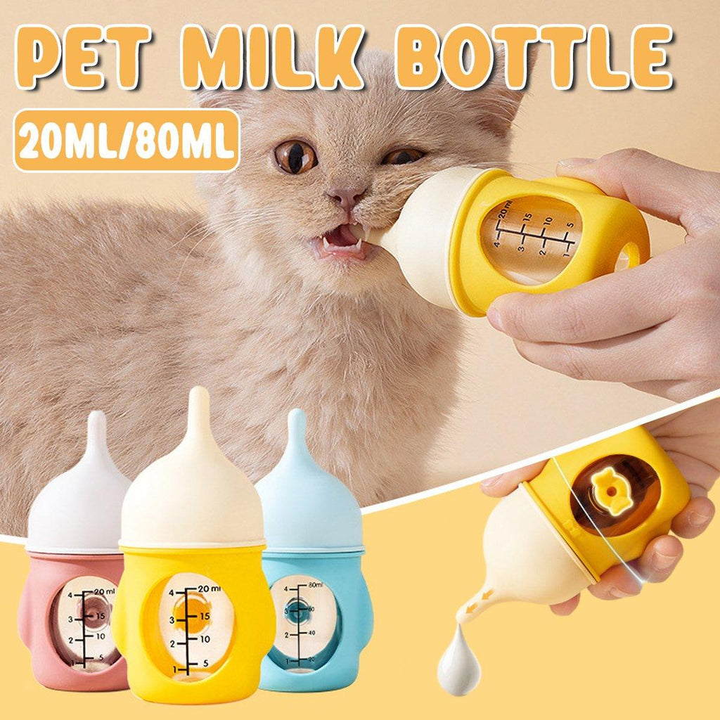 Silicone Pet Milk Feeding Bottle