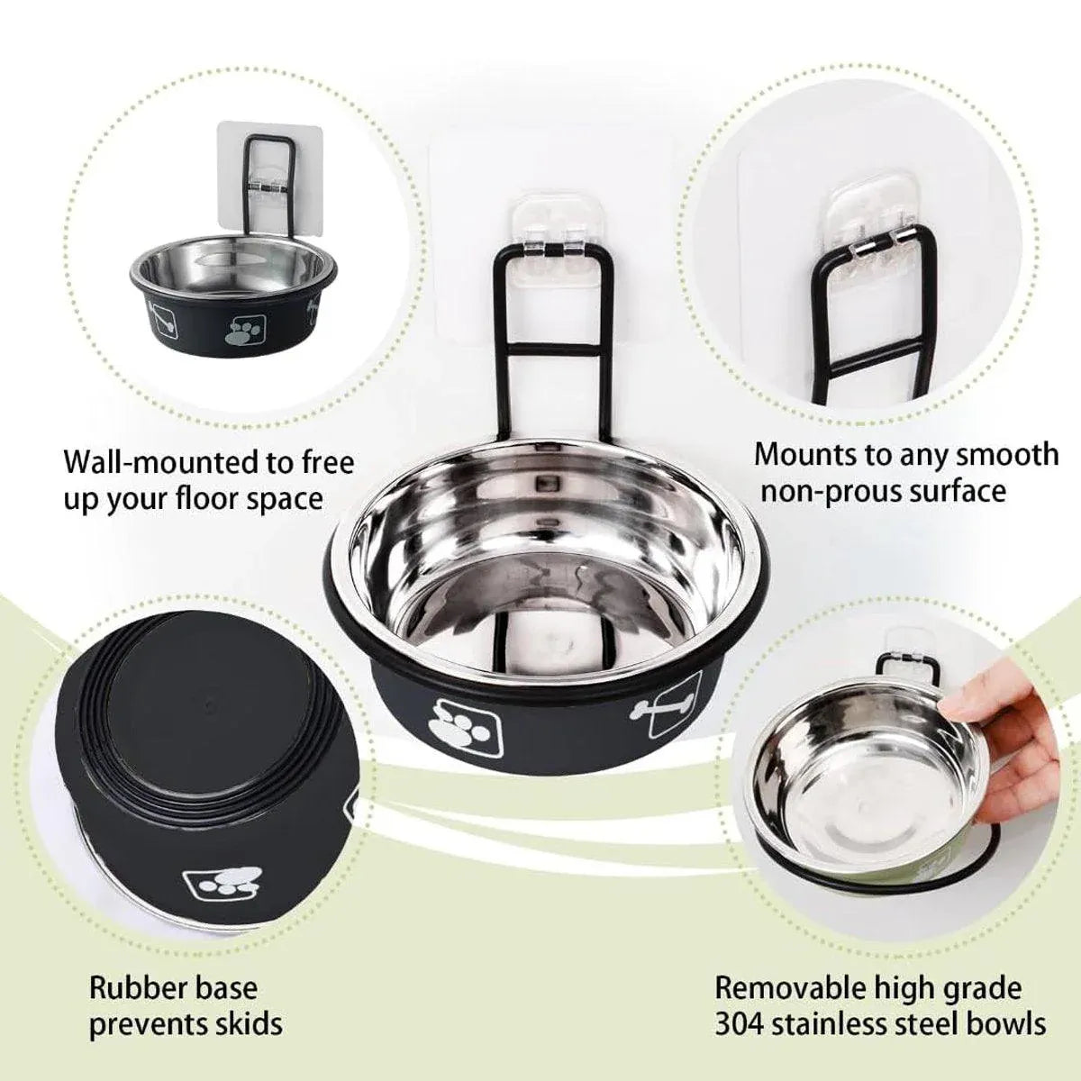 Stainless Steel Pet Bowl (12cm)