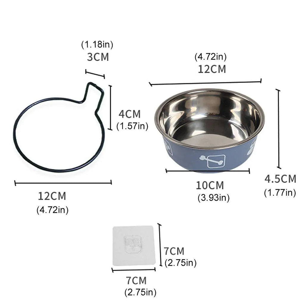 Stainless Steel Cat Bowl (14cm)