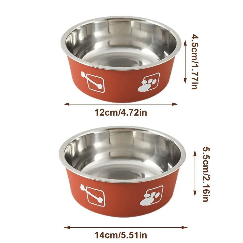 Stainless Steel Cat Bowl (14cm)