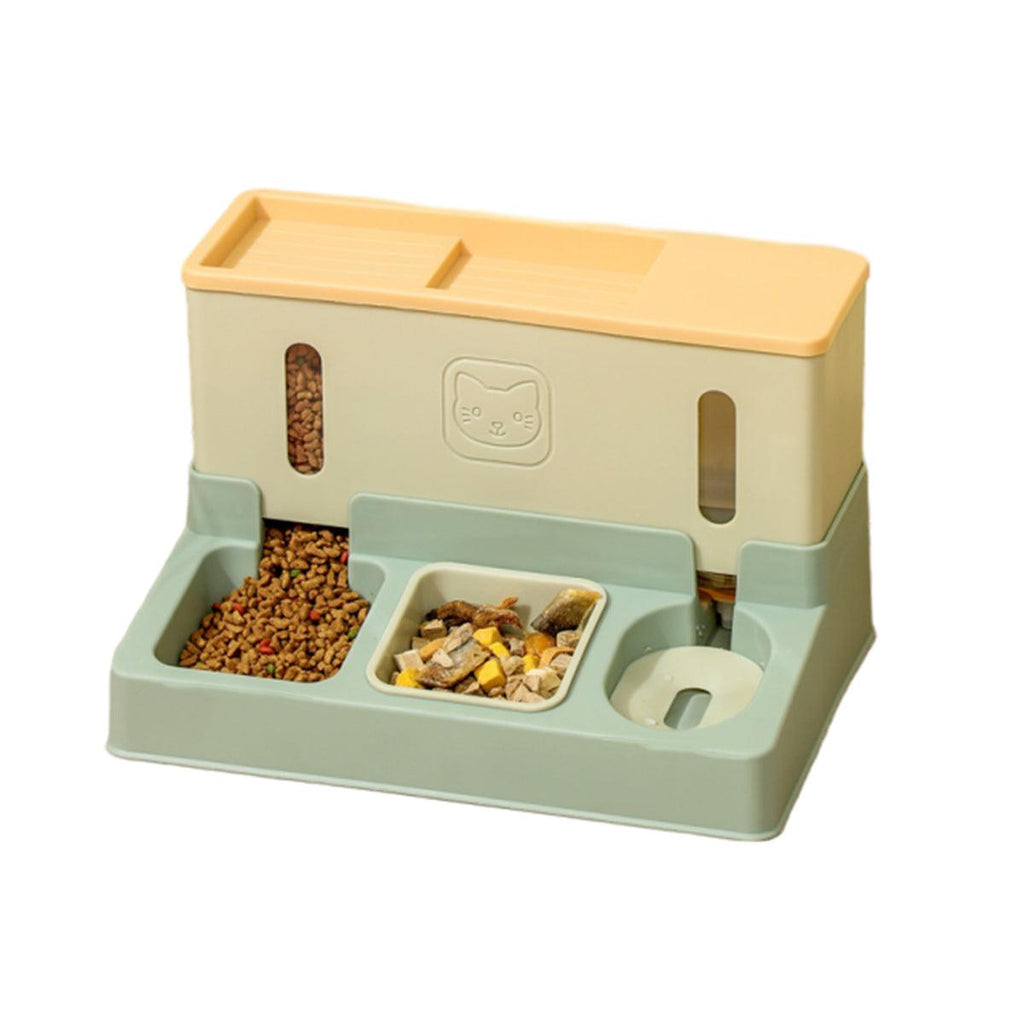 All in One Pet Feeding Bowl & Automatic Dispenser