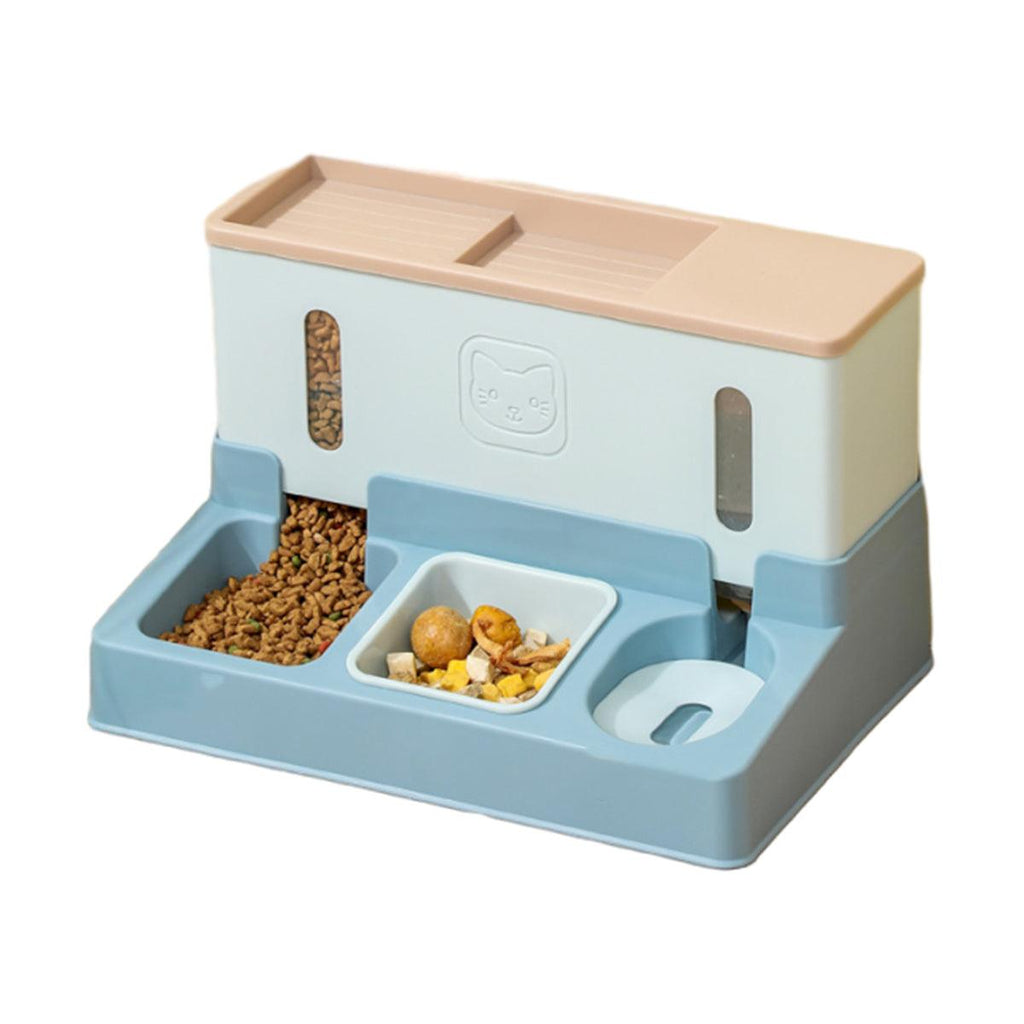 All in One Pet Feeding Bowl & Automatic Dispenser