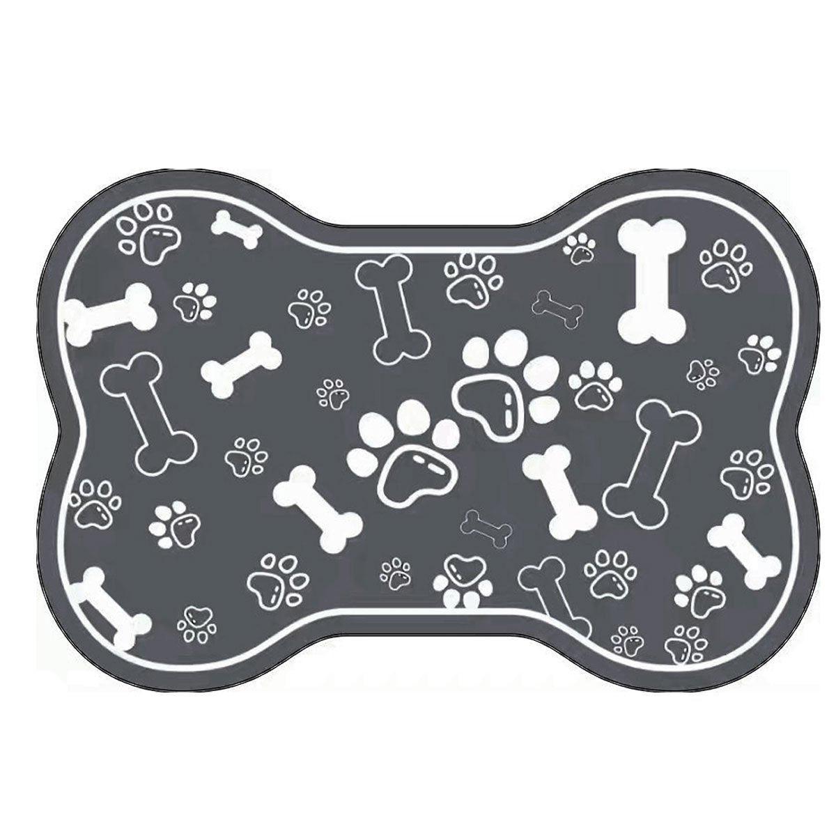 Pet Feeding Mat — Black (60x90cm)