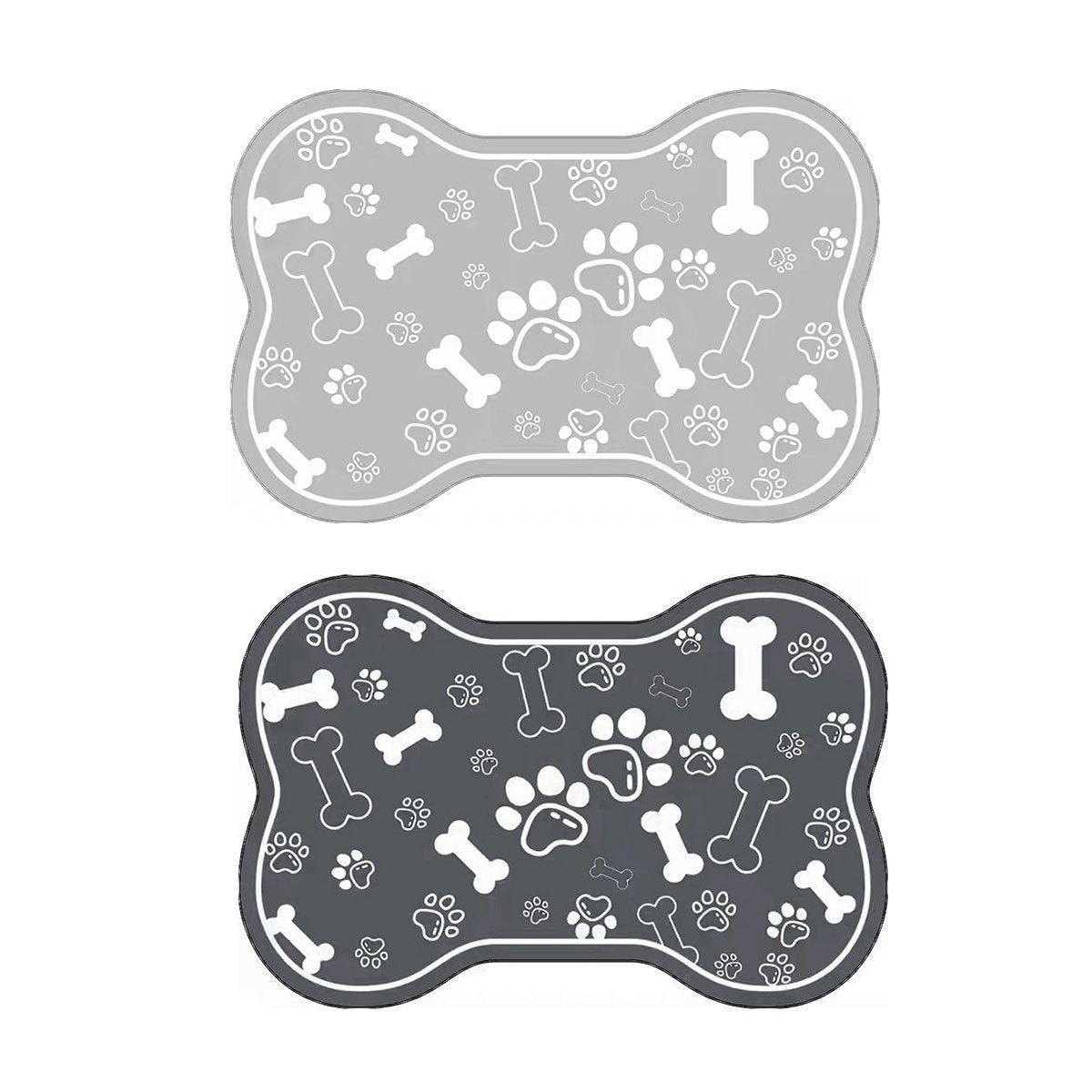 Pet Feeding Mat — Grey (60x90cm)
