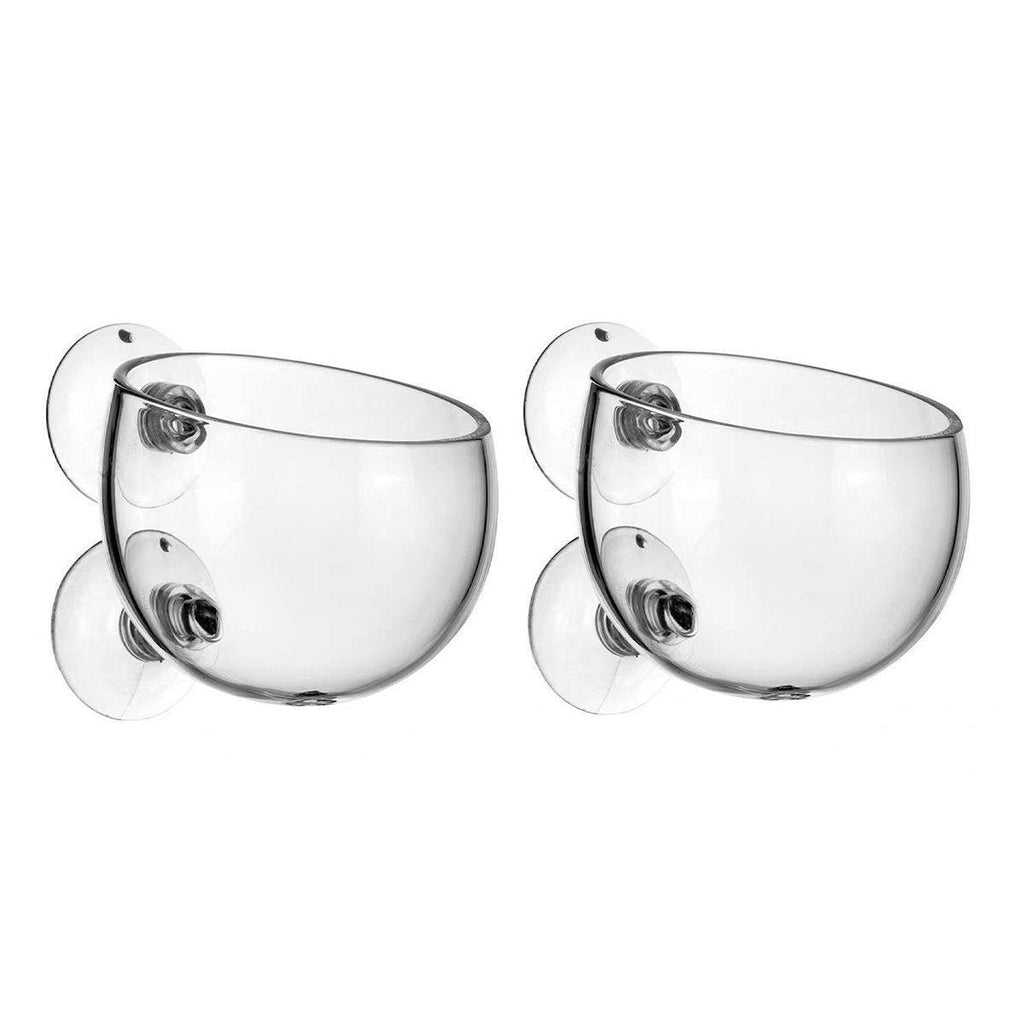 Glass Aquarium Plant Cup for Breeding & Aquascaping – Clear