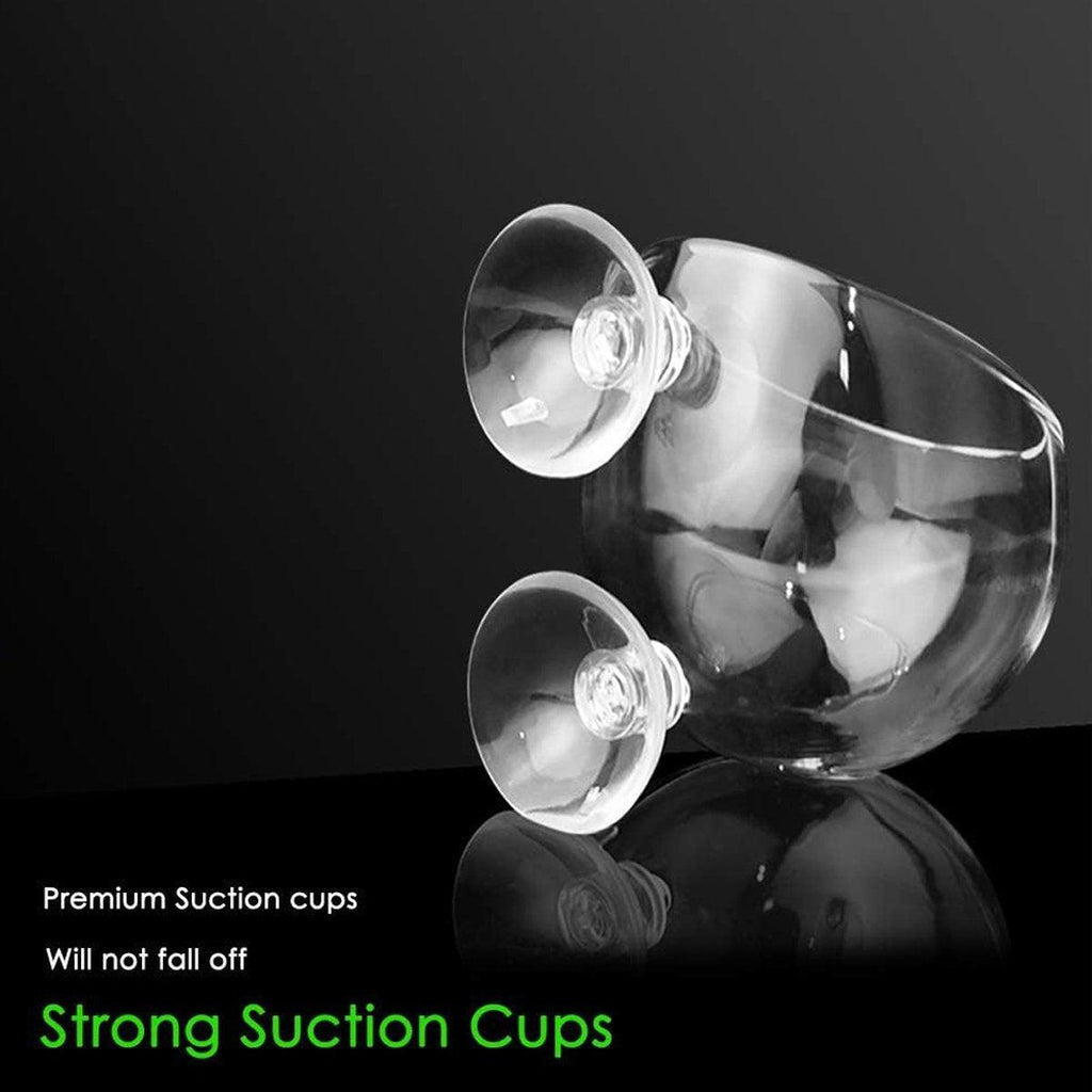 Glass Aquarium Plant Cup for Breeding & Aquascaping – Clear