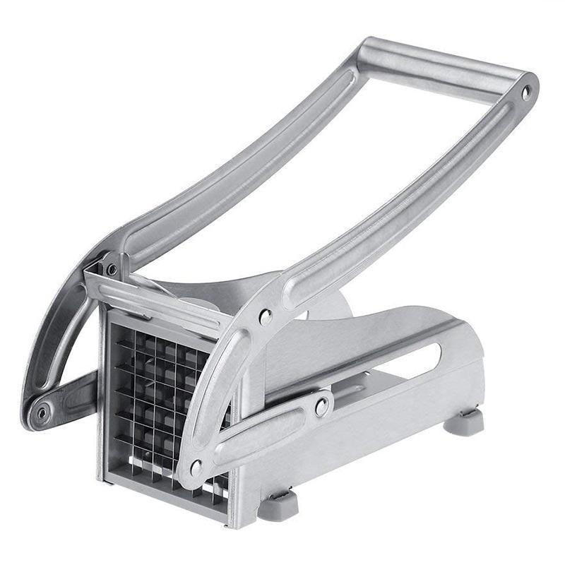 Chip Potato Chipper Maker French Fries Dicer Slicer Chopper Cutter and 2 Blades