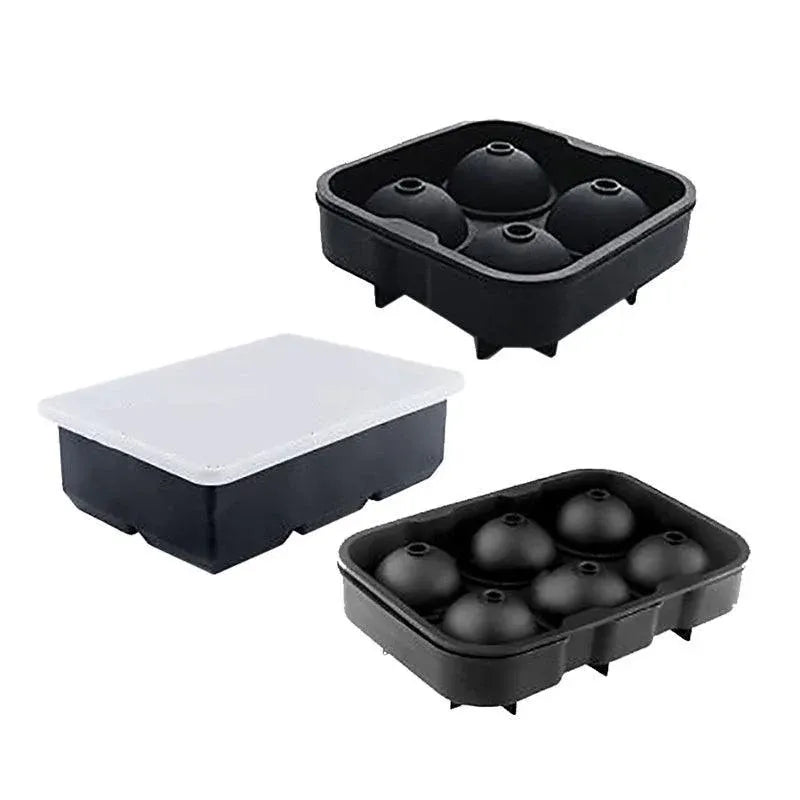 6-Cavity Large Silicone Ice Cube Tray