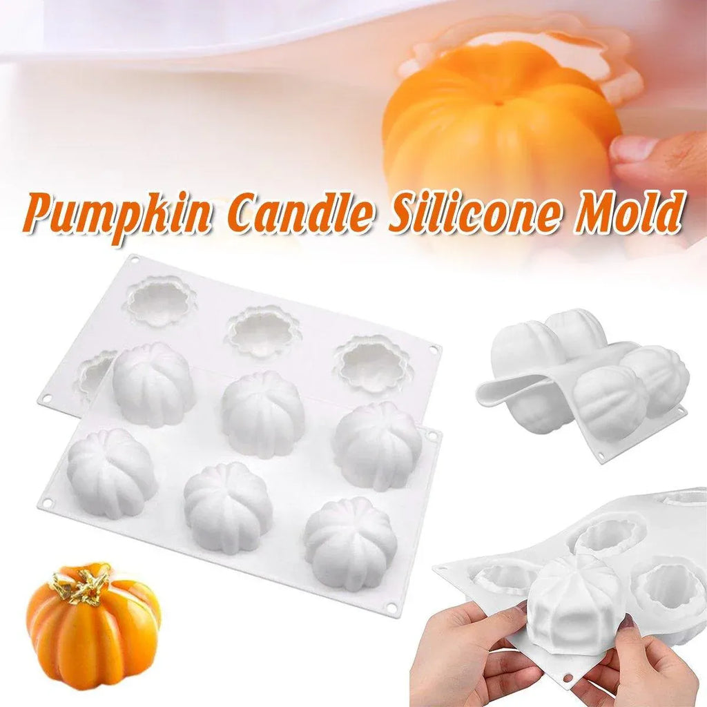 Halloween Silicone Chocolate Cake Mold Pumpkin Mold Baking DIY Handmade Soap