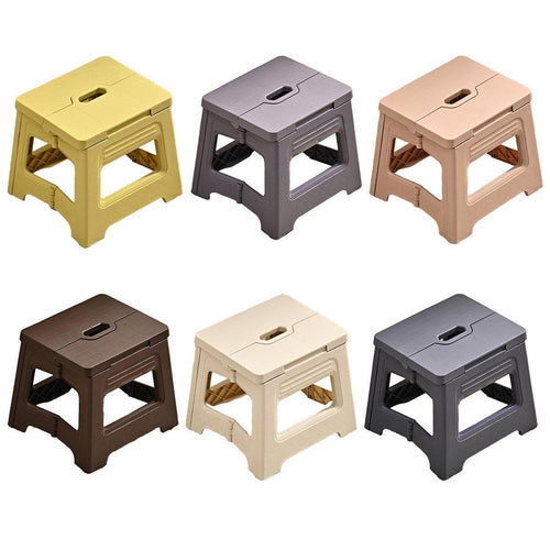 Adjustable Retractable Folding Stool – Grey