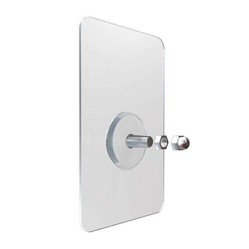 10X Punch-Free Adhesive Wall Hanging Hooks - 10mm