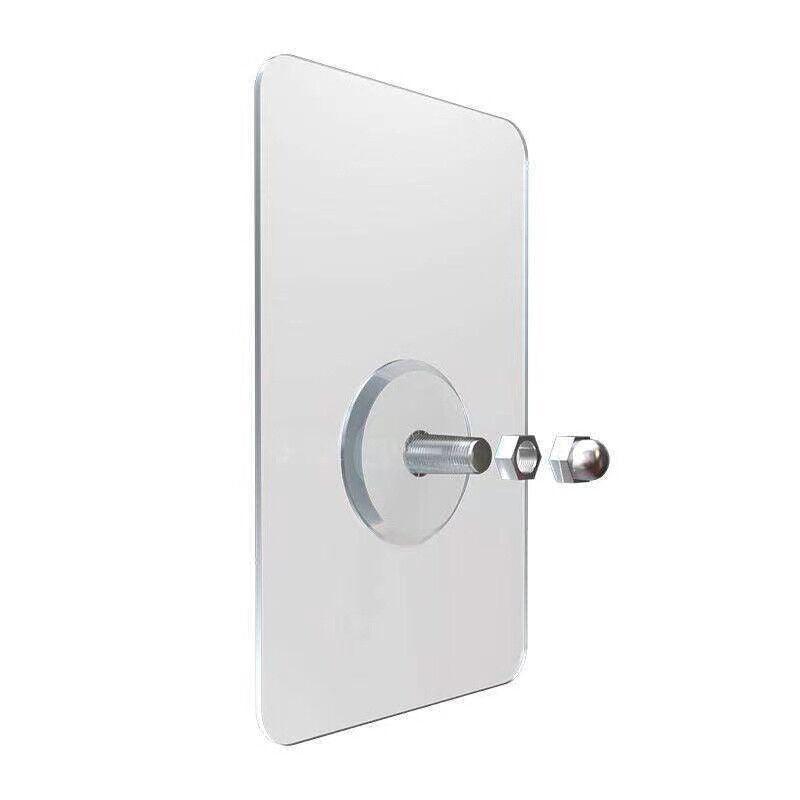 10X Punch-Free Adhesive Wall Hanging Hooks - 10mm