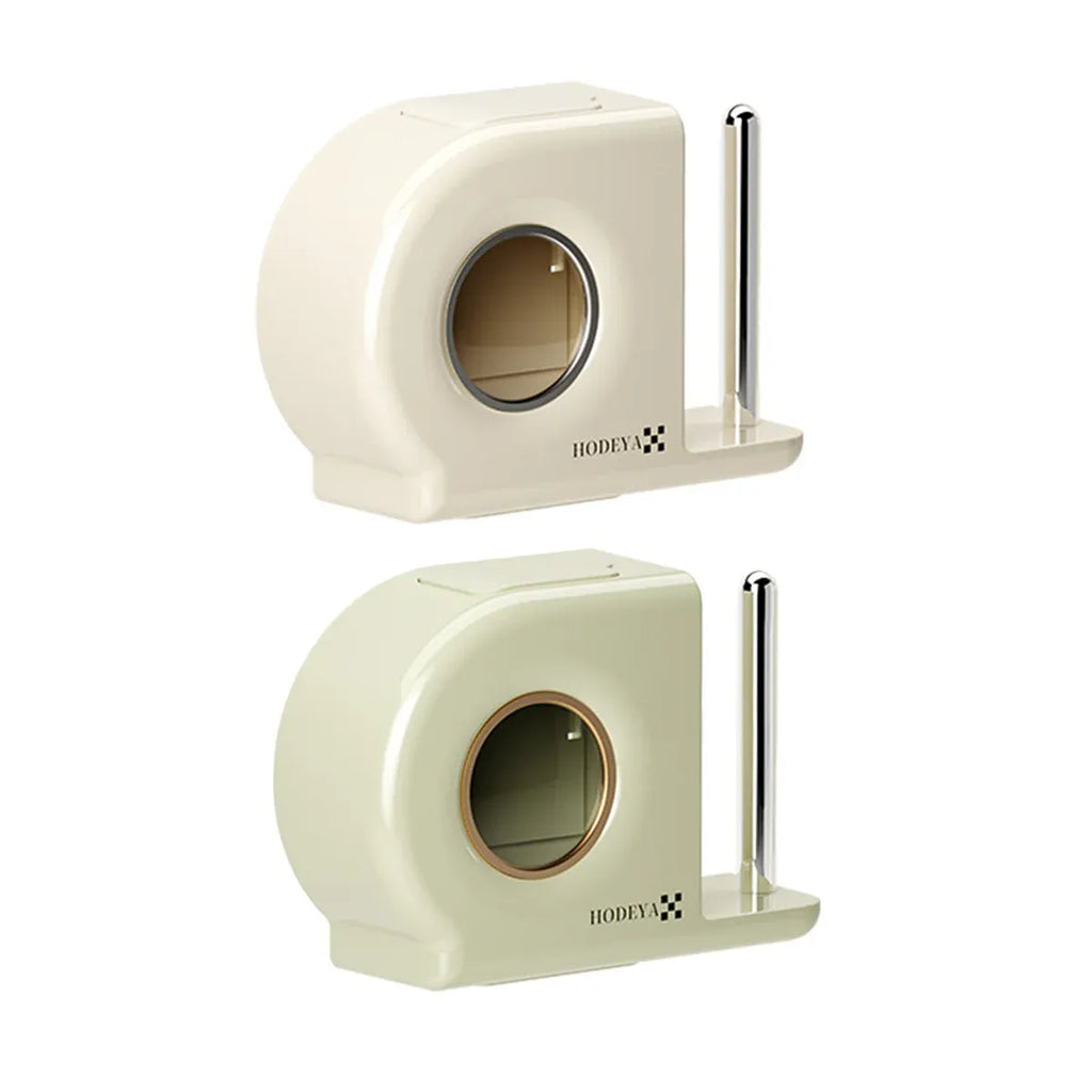 Wall-Mounted Kitchen Wrap Organiser – White