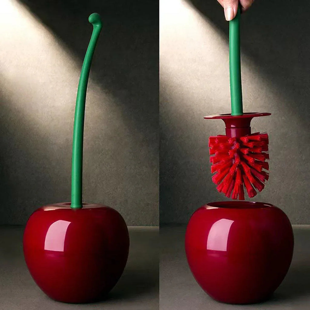 Soft Wool Toilet Brush with Long Handle Plastic Cleaning Brush Household Tool