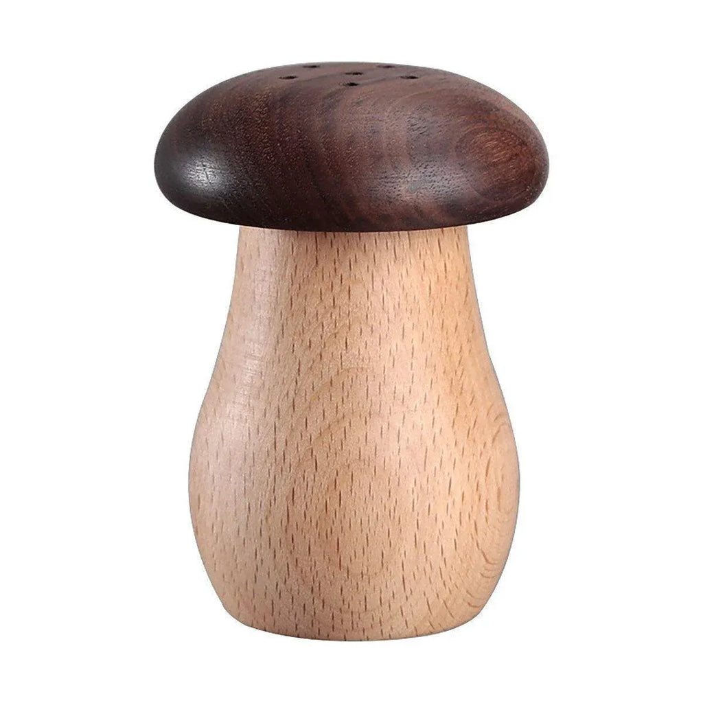 Wooden Mushroom Toothpick Holder