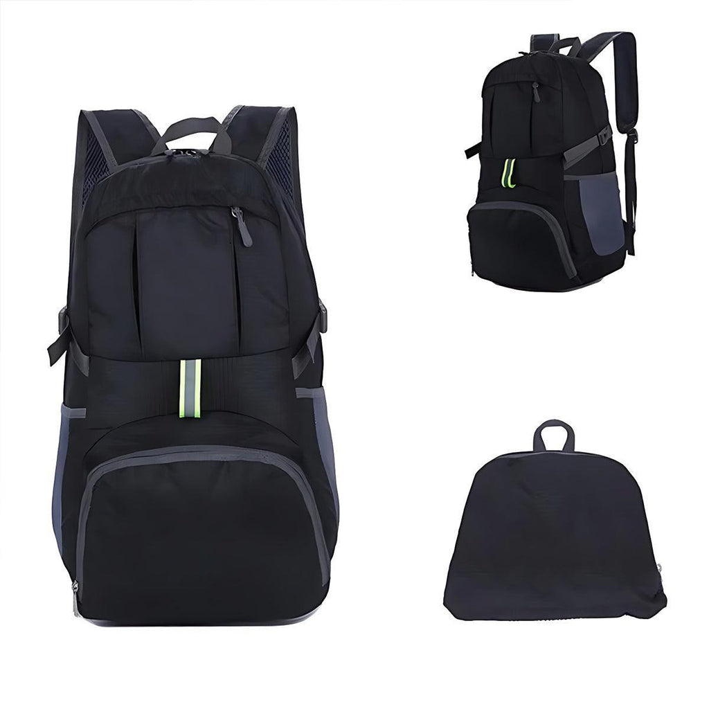 35L Light Foldable Outdoor Sports Backpack Camping Hiking Travel Bag - Blue