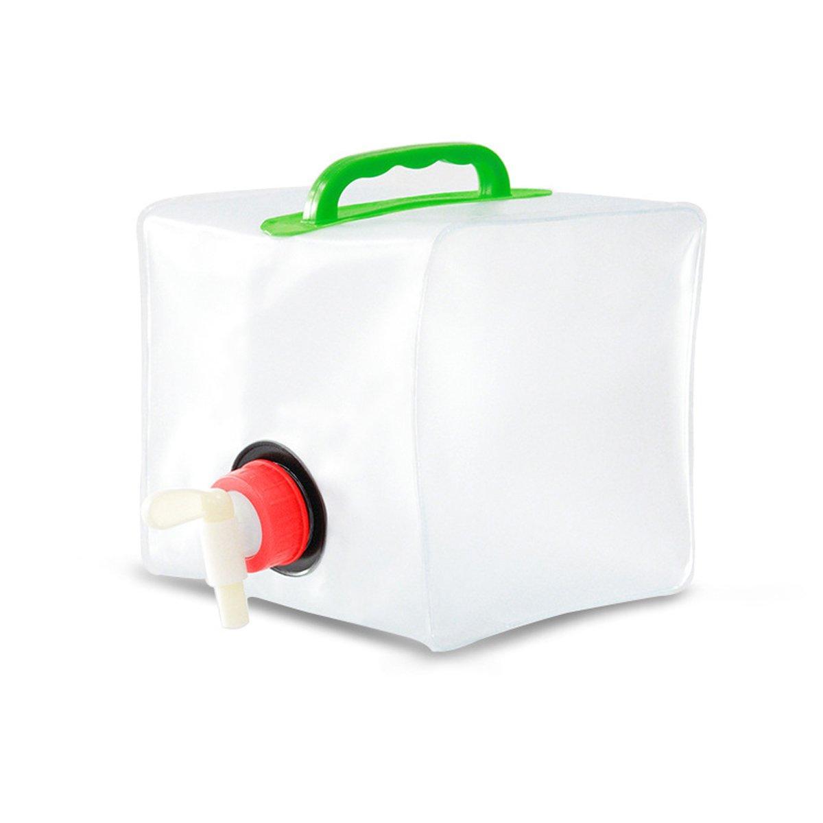 Portable Folding Water Bag Compression Bucket Outdoor Sports Cycling Equipment - 15L