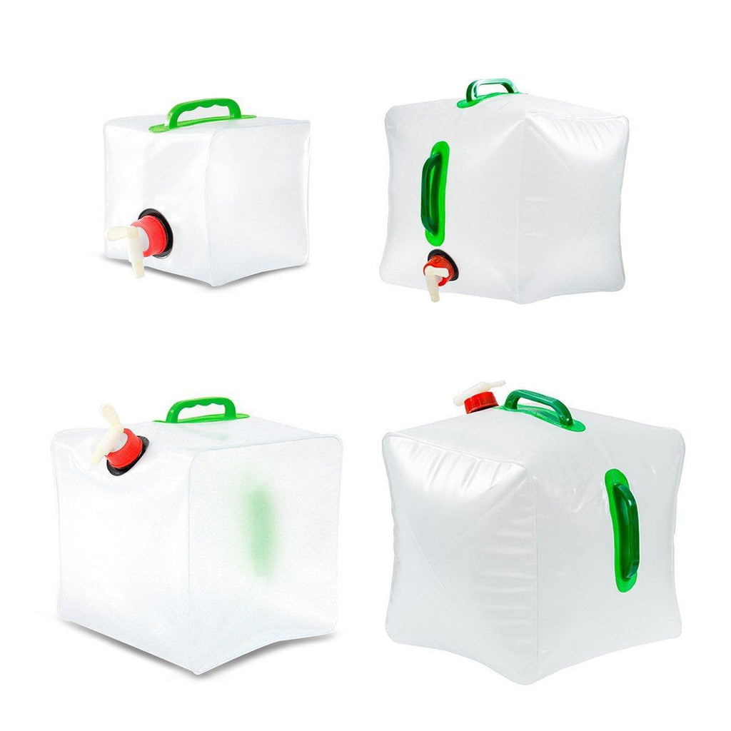 Portable Folding Water Bag Compression Bucket Outdoor Sports Cycling Equipment - 20L